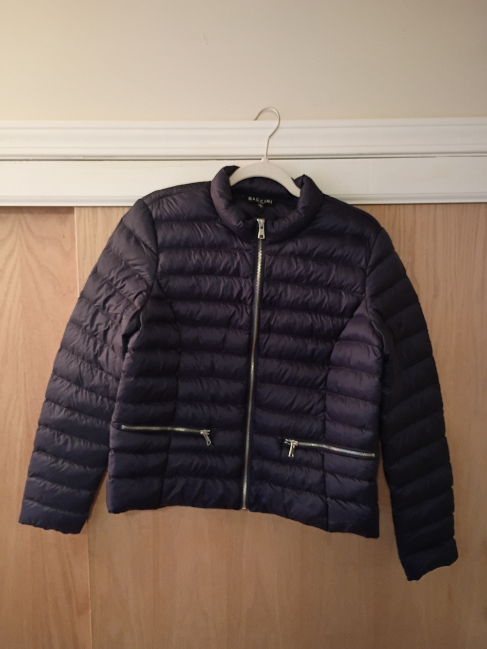 Women's Dark Blue Puffer Jacket Like New